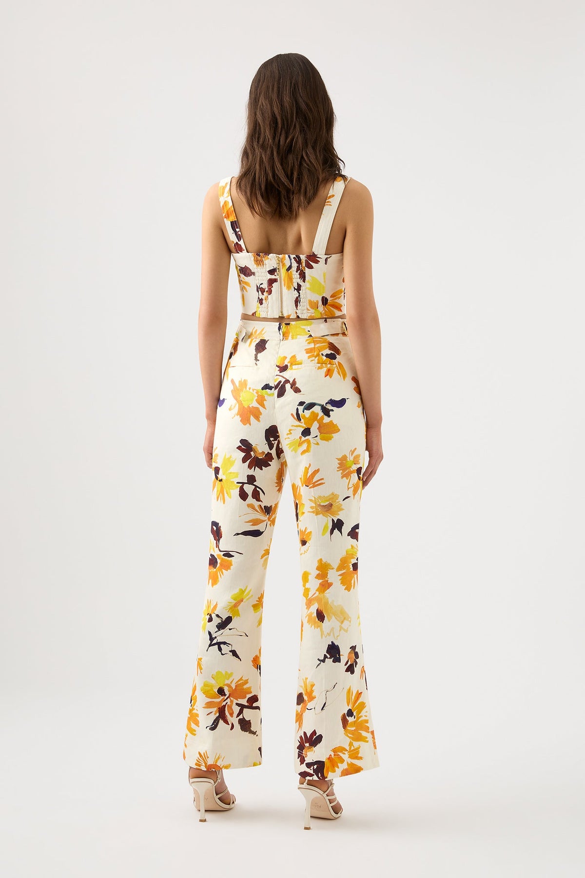 Women Meadow Panelled Bustier Top | Aje