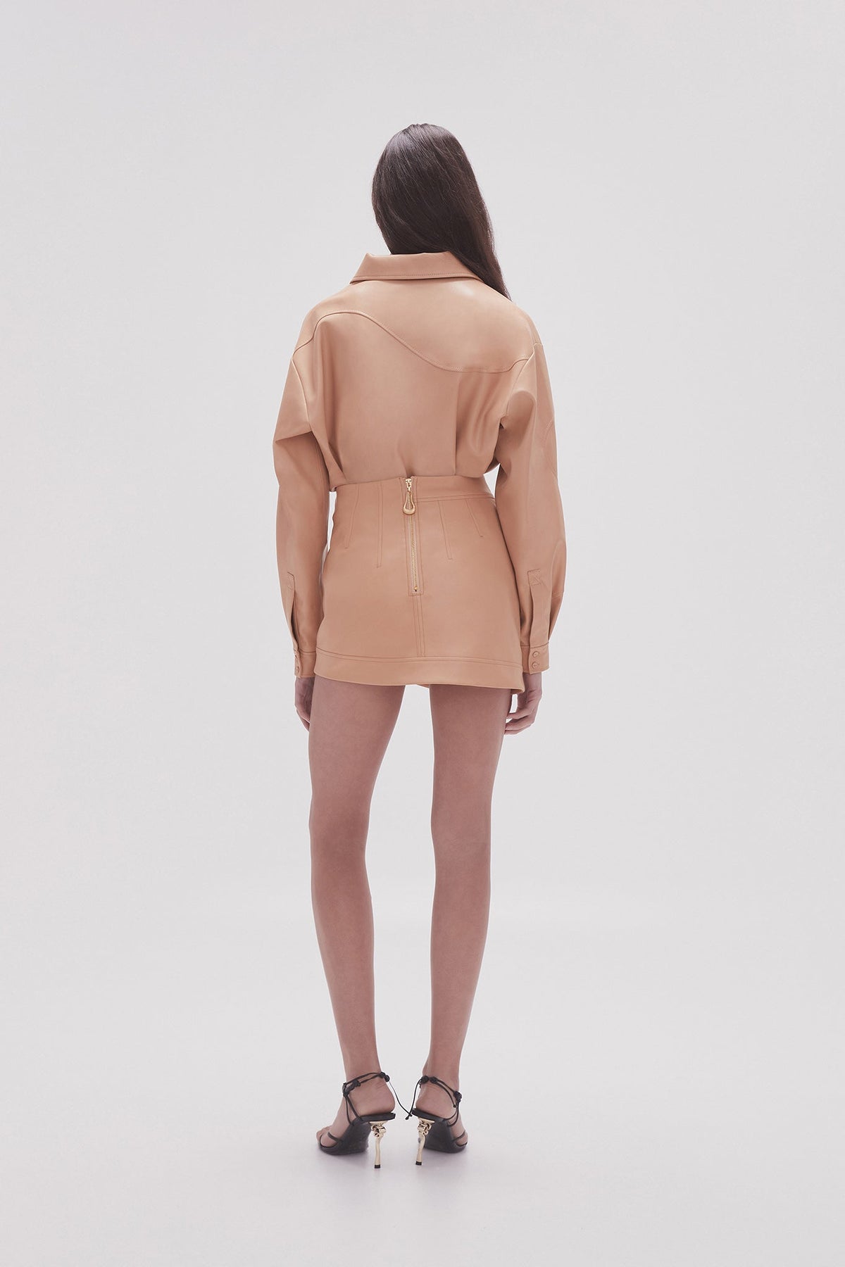 Women Priscilla Scalloped Mini Skirt | Aje