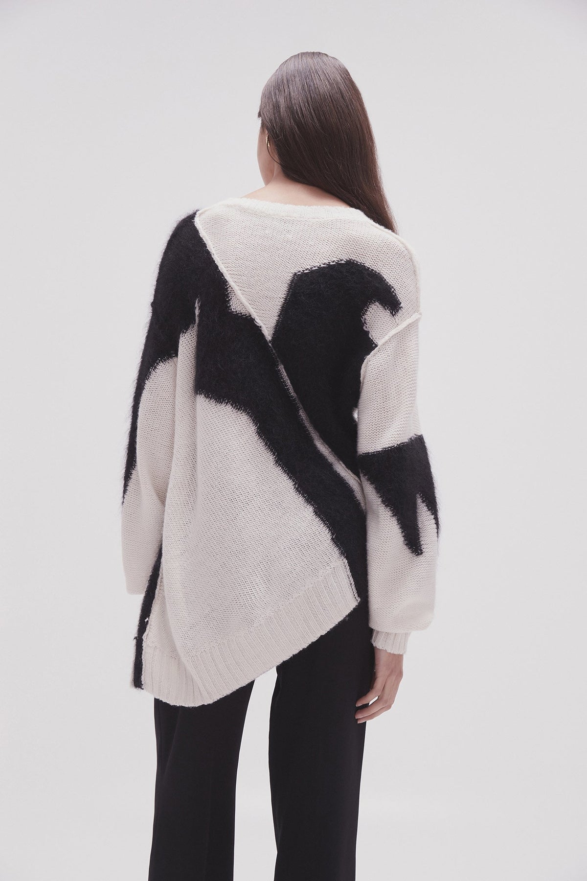 Women Addie Intarsia Knit Jumper | Aje