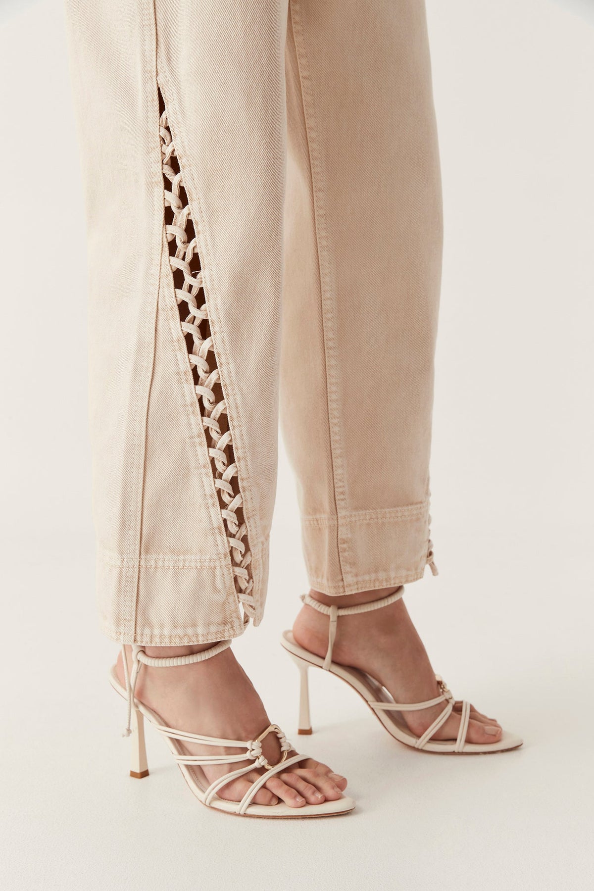 Women Effie Braided Denim Jeans | Aje