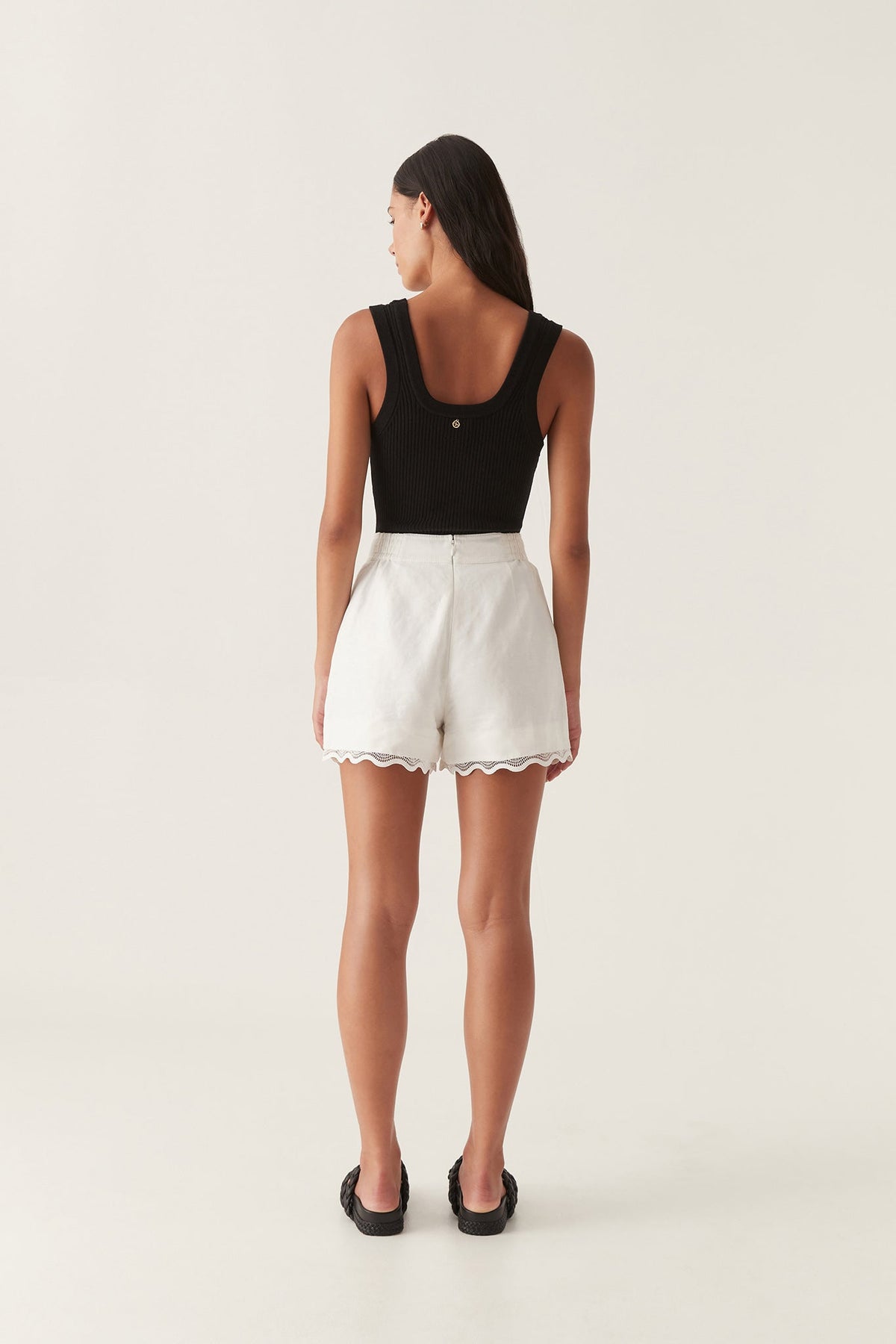 Women Reva Wave Trim Short | Aje