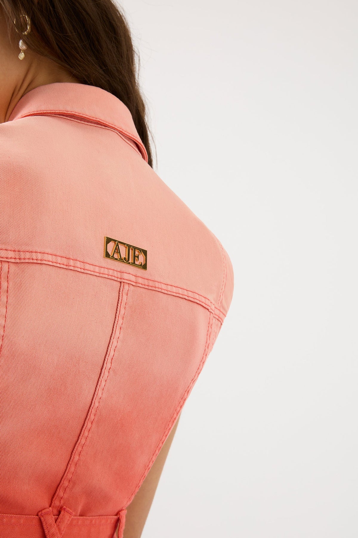 Women Ember Ombre Denim Mini Dress | Aje