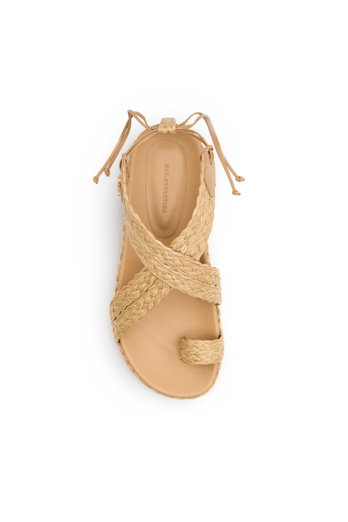 Women Evie Raffia Platform Sandal | Aje