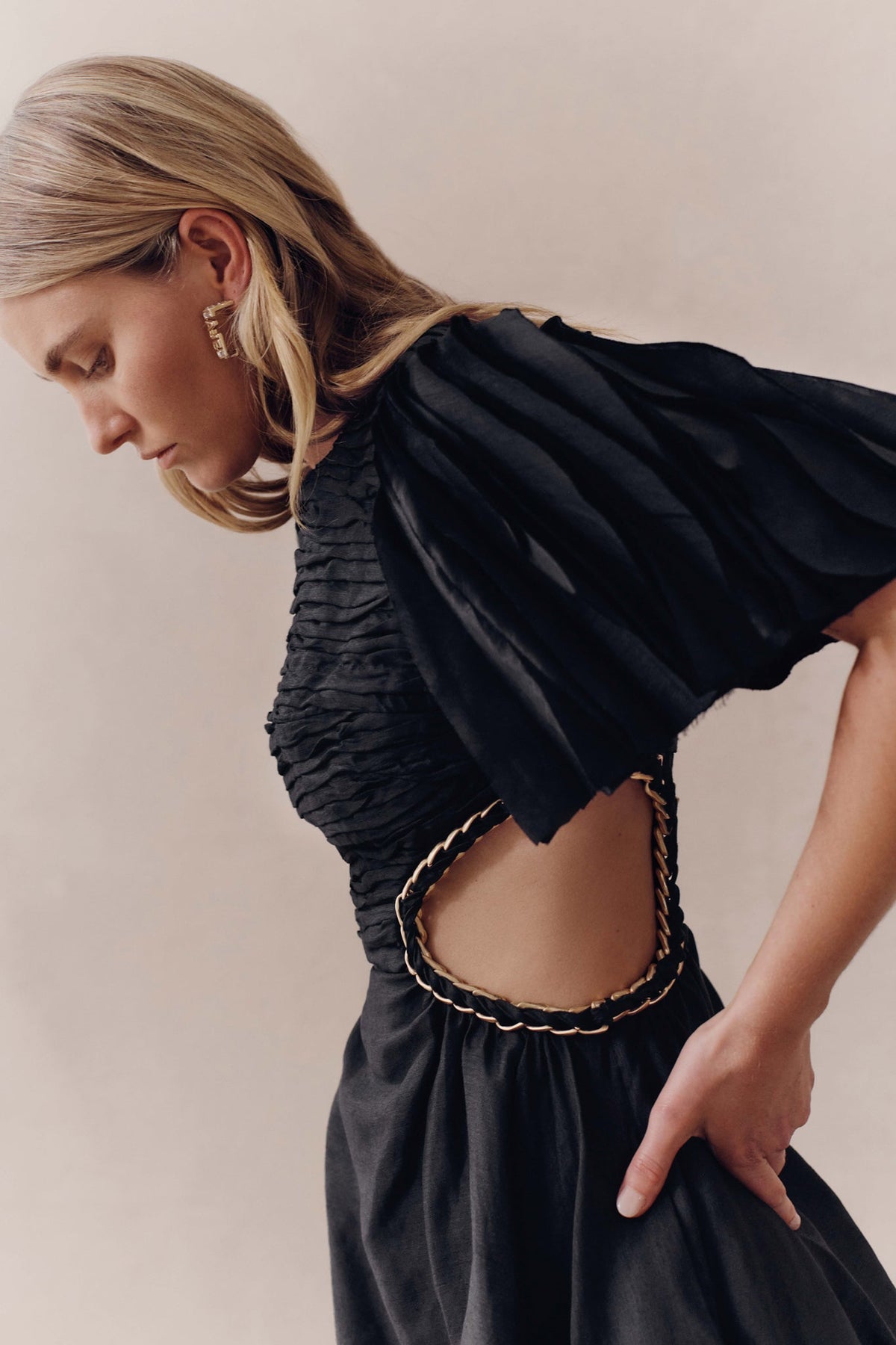 Women Monica Chain Link Mini Dress | Aje