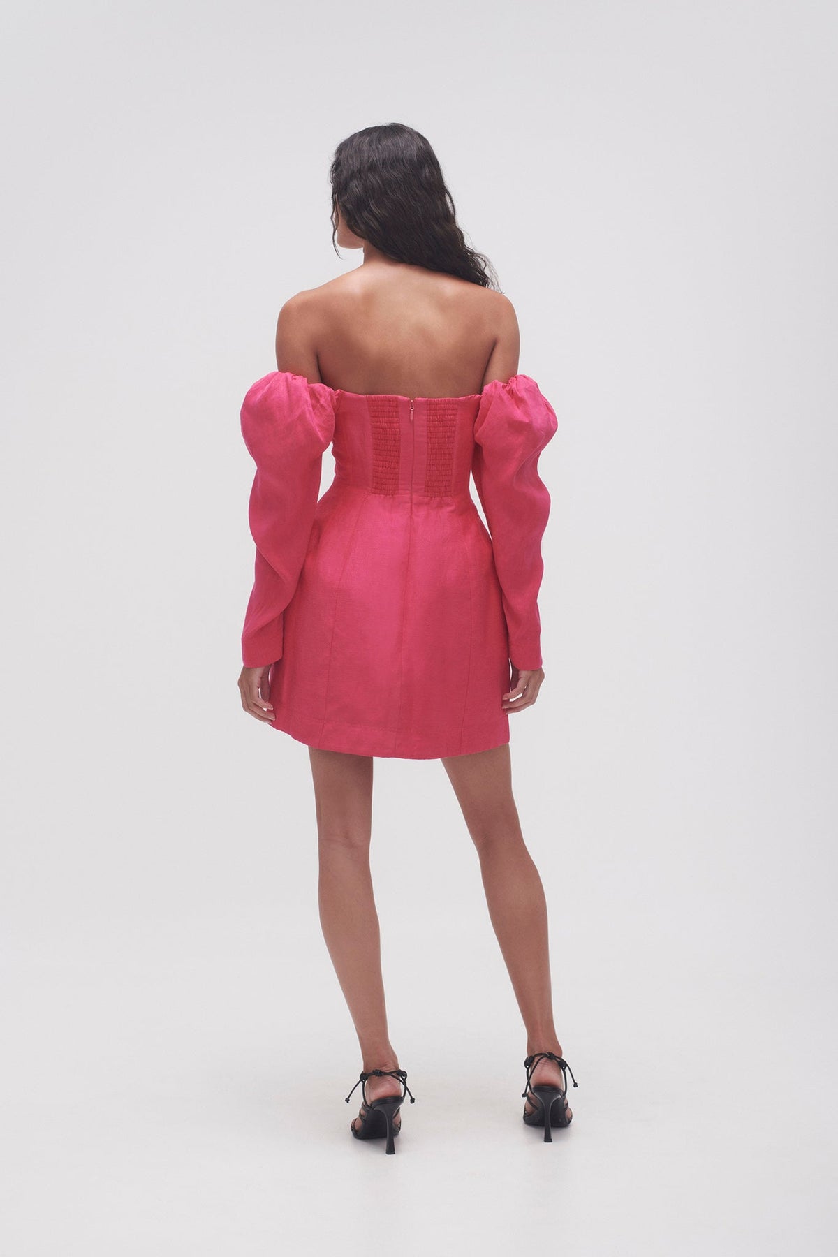 Women Baret Sleeved Mini Dress | Aje