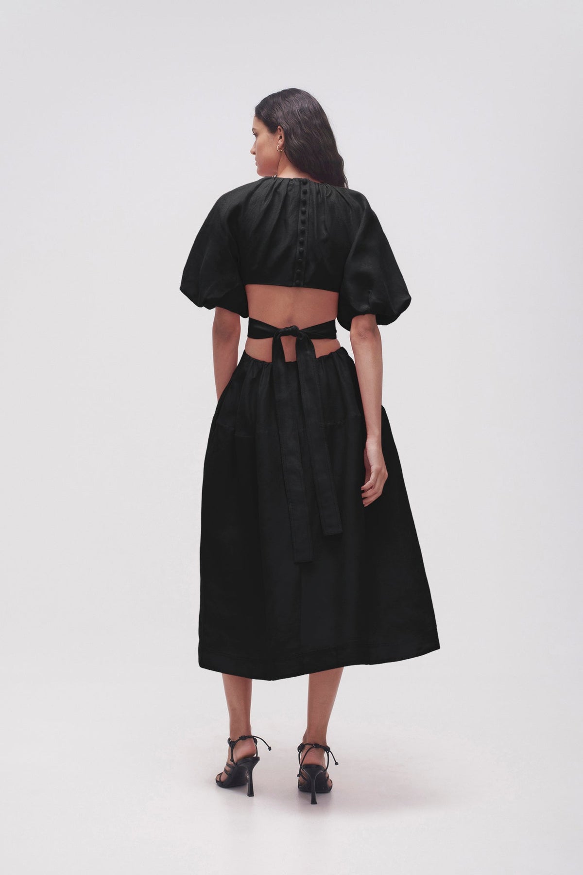 Women Mimosa Cut Out Midi Dress | Aje