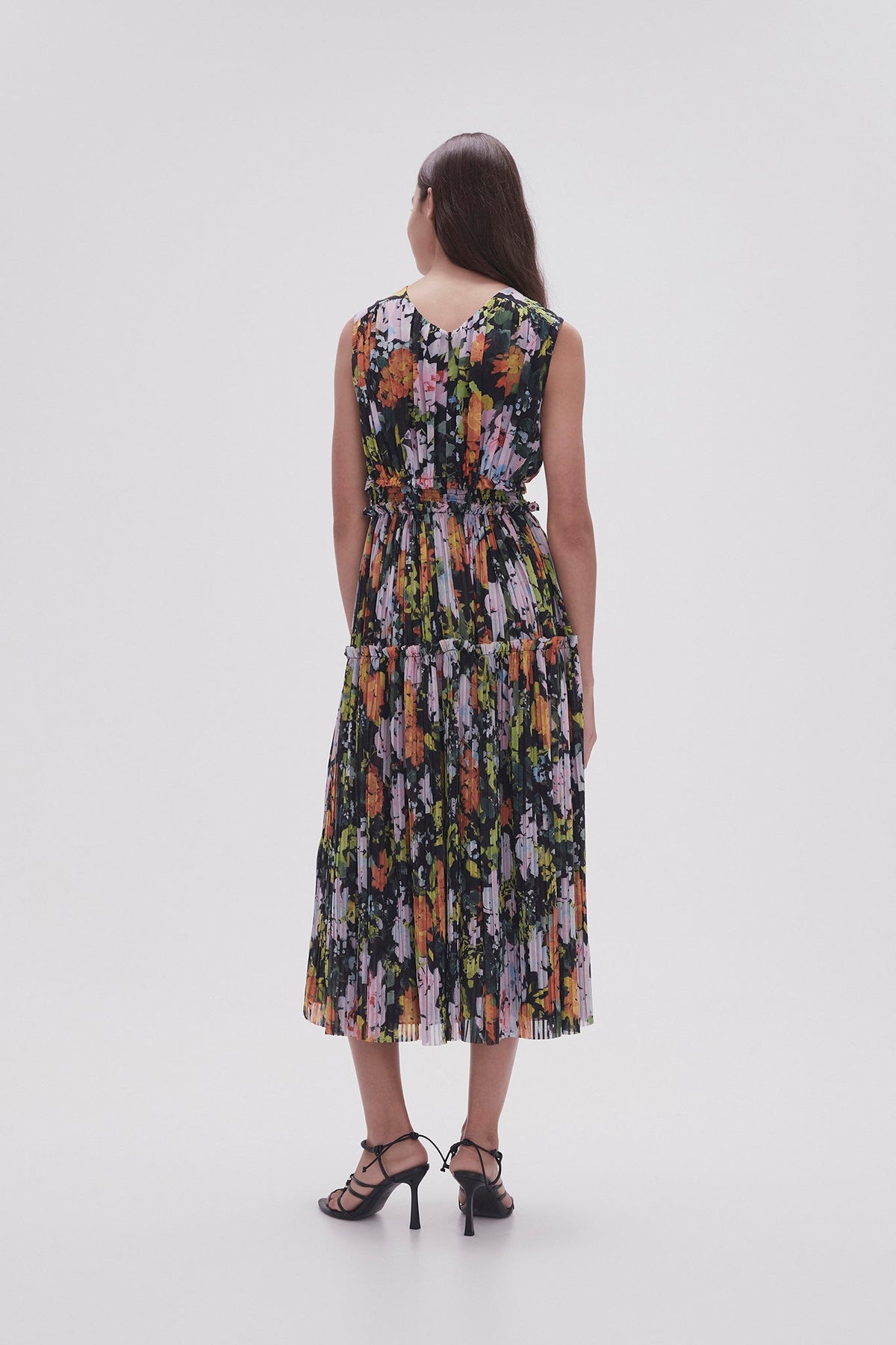Women Marlowe Shirred Midi Dress | Aje