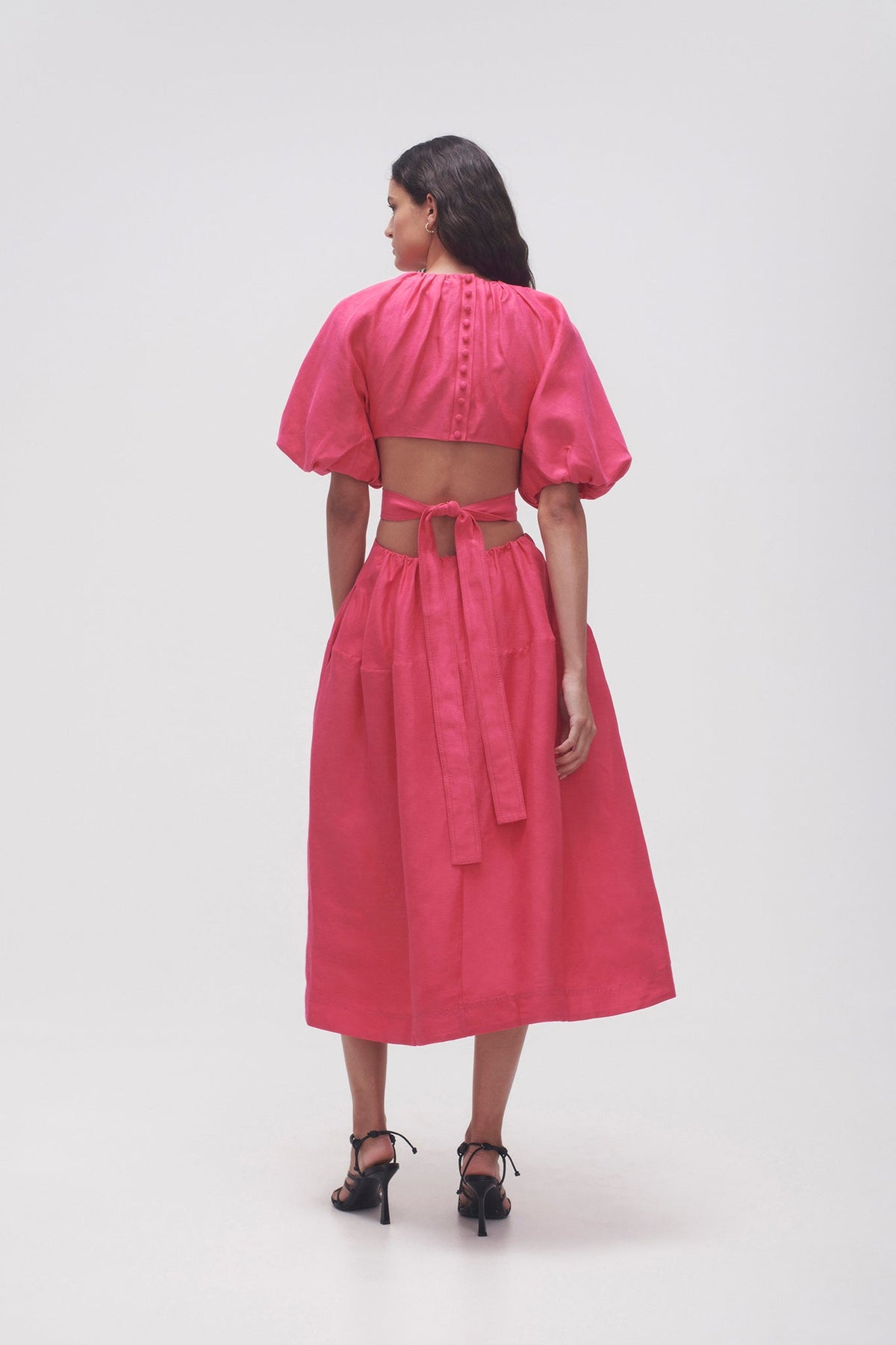 Women Mimosa Cutout Midi Dress | Aje