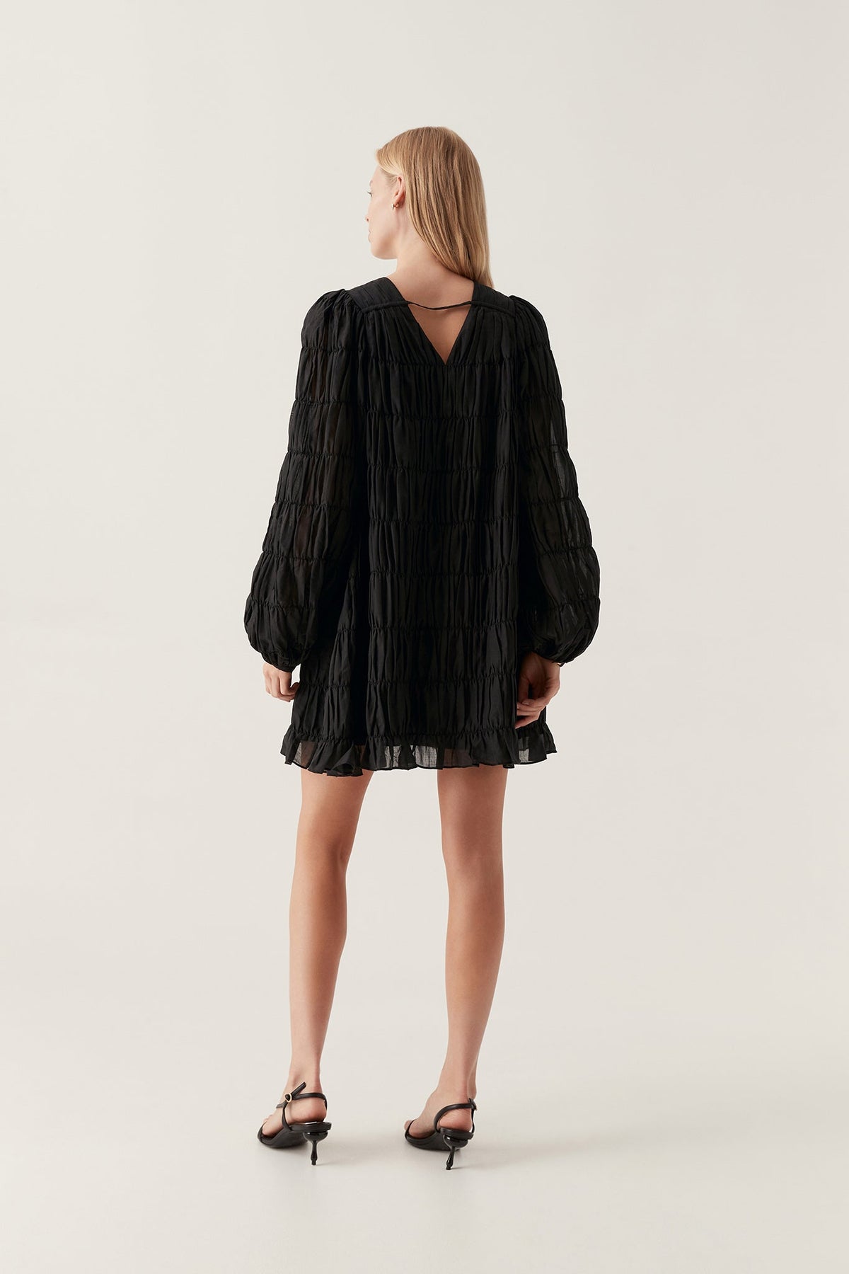 Women Evelina Ruched Mini Dress | Aje