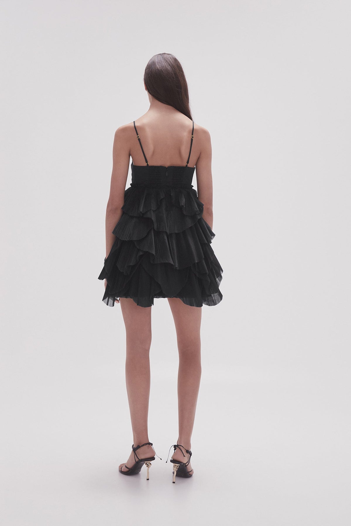Women Elsie Pleat Mini Dress | Aje