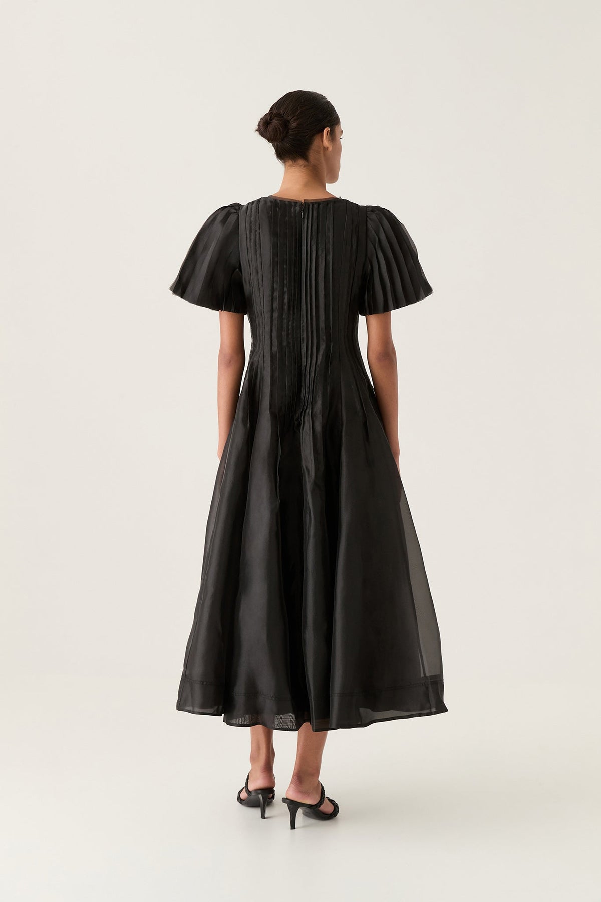 Women Nova Pleated Midi Dress | Aje