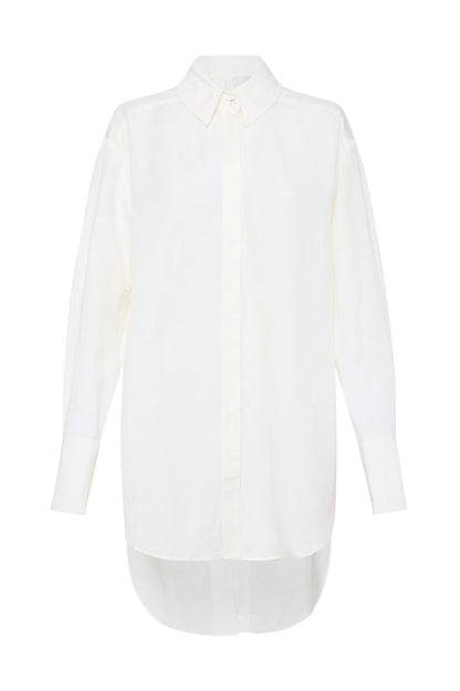 Women Virtuous Lace-Up Longline Shirt | Aje
