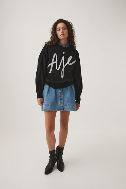 Women Equation Knit Crew Jumper | Aje