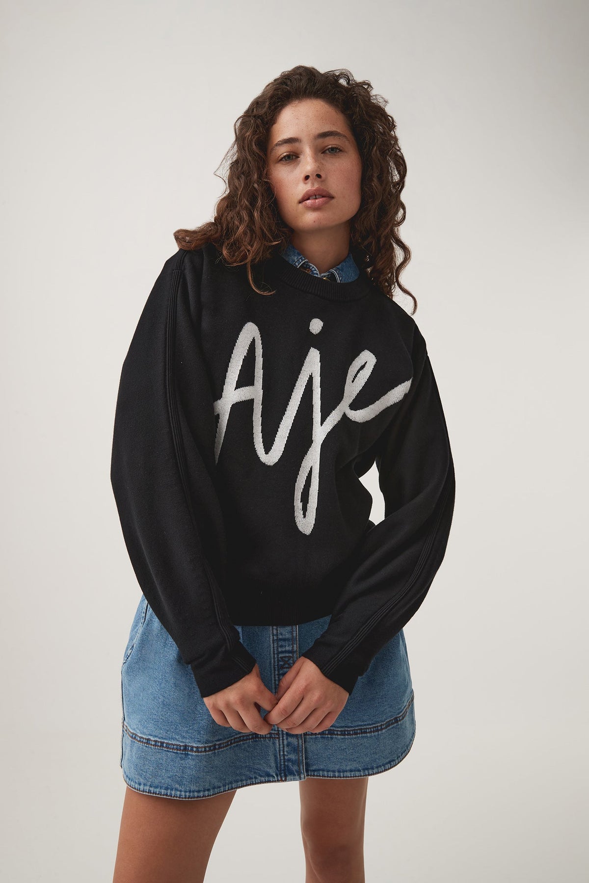Women Equation Knit Crew Jumper | Aje