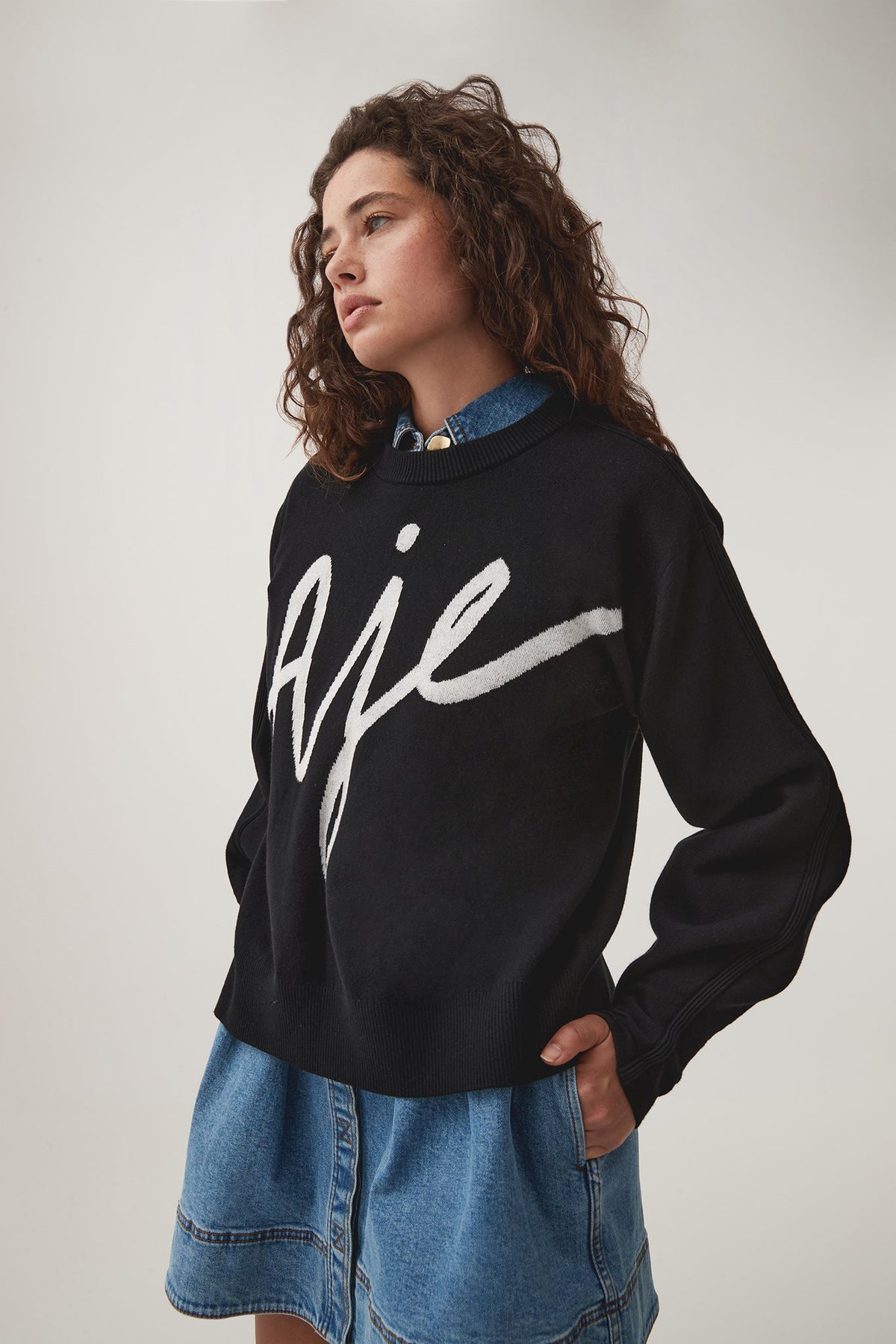Women Equation Knit Crew Jumper | Aje