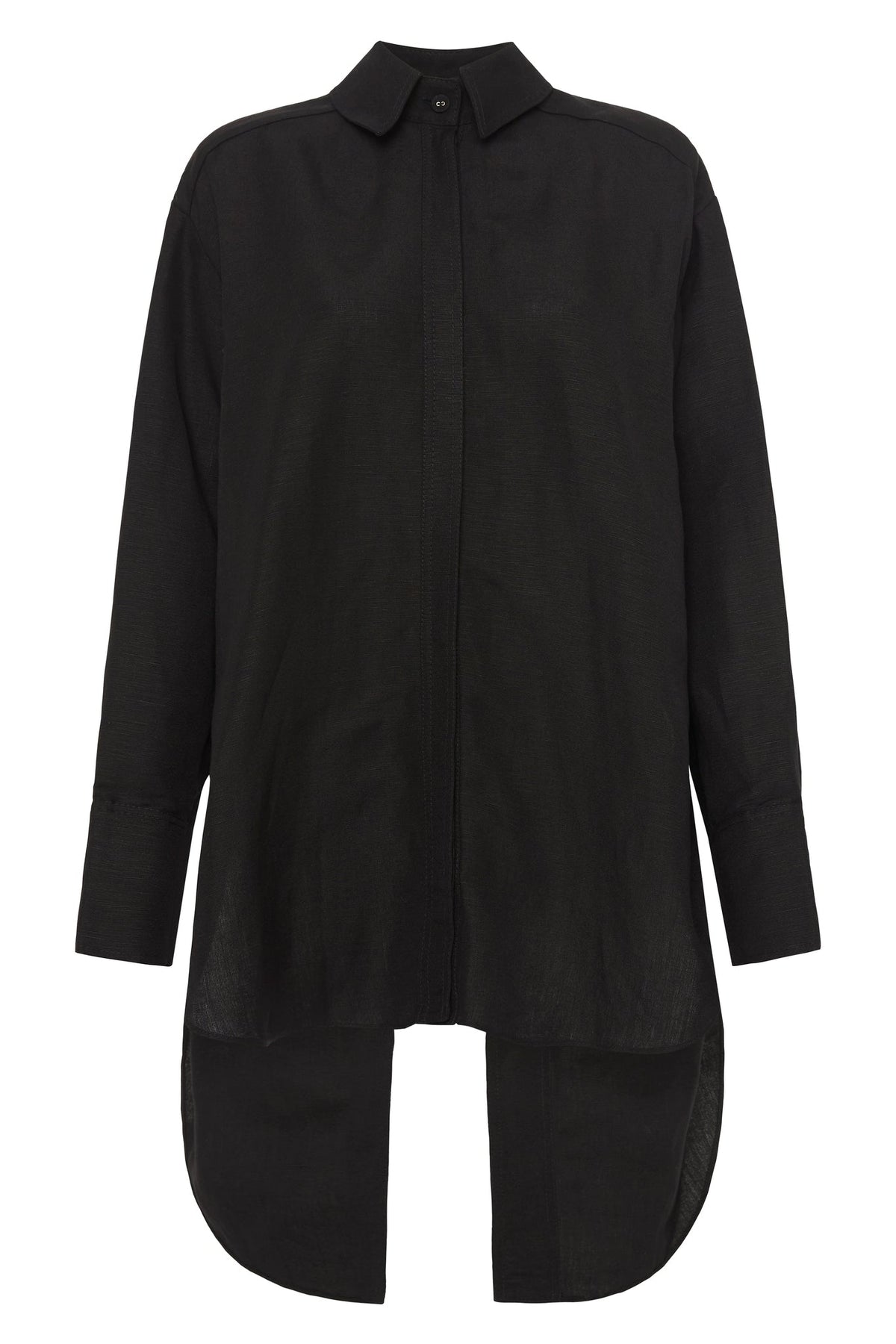 Women Virtuous Lace-Up Longline Shirt | Aje