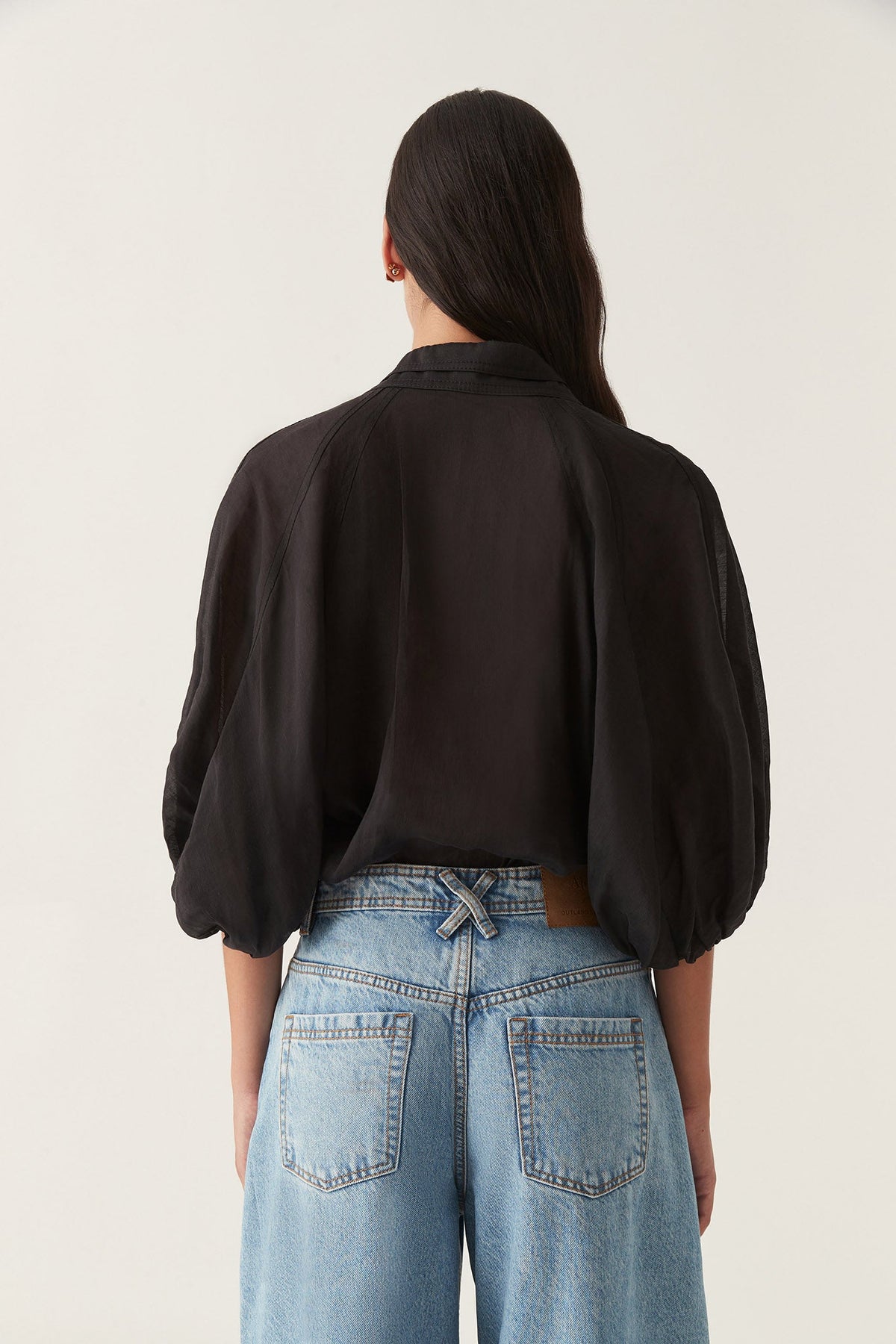 Women Palms Puff Sleeve Shirt | Aje