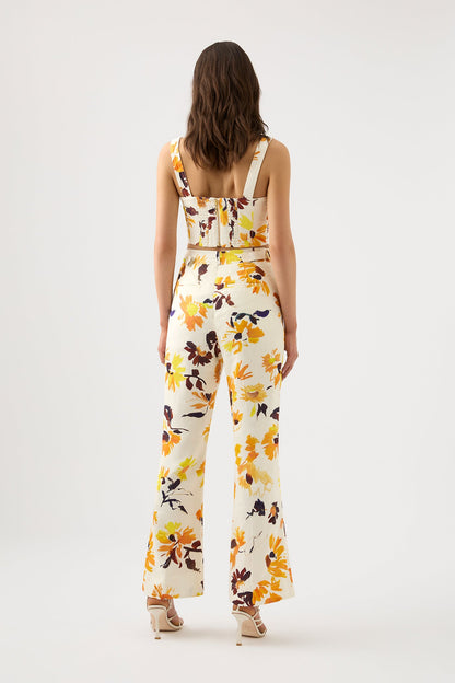 Women Meadow Panelled Bustier Top | Aje