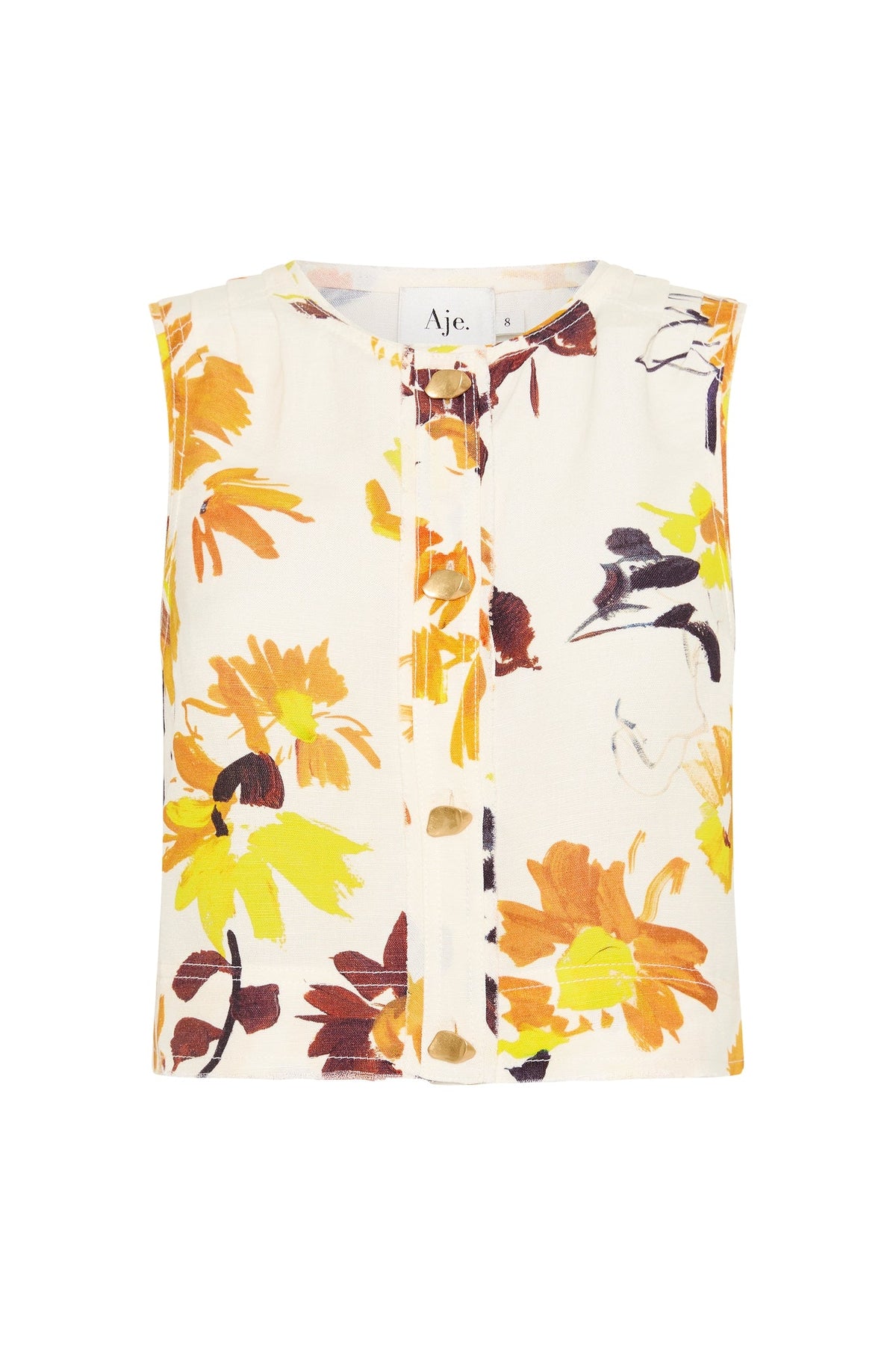 Women Bessie Floral Shell Top | Aje