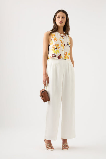 Women Bessie Floral Shell Top | Aje
