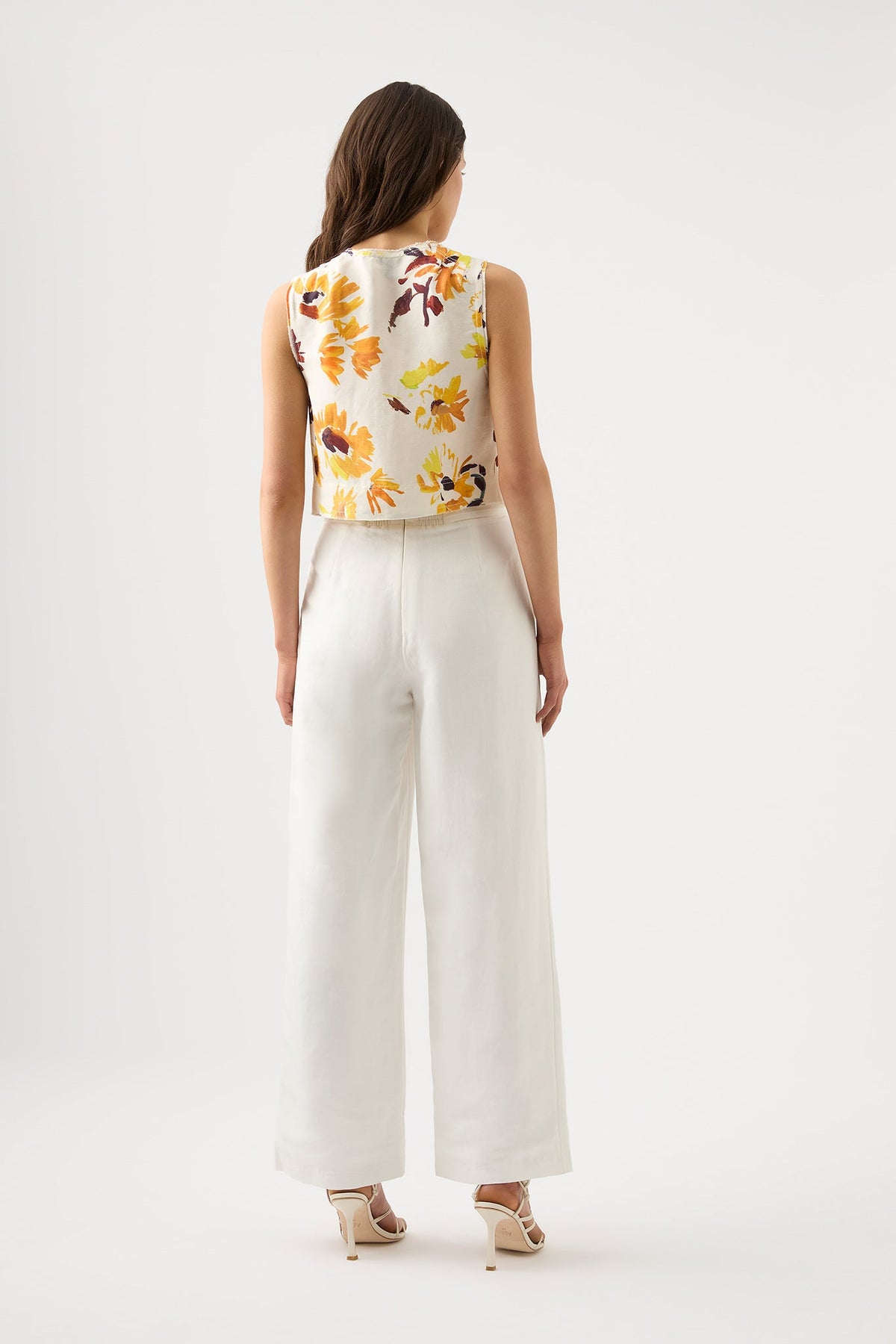 Women Bessie Floral Shell Top | Aje