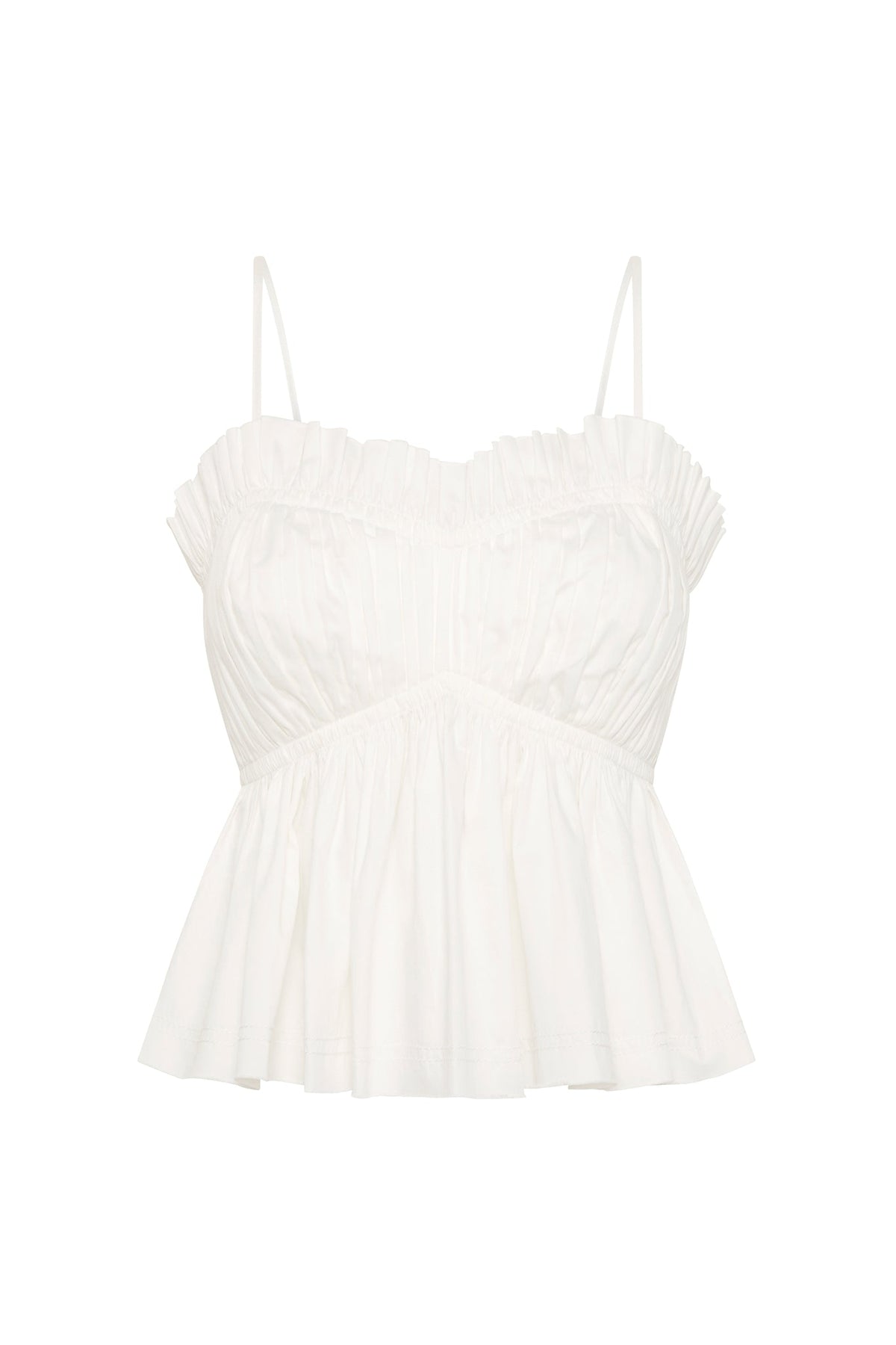Women Odette Ruched Cami Top | Aje