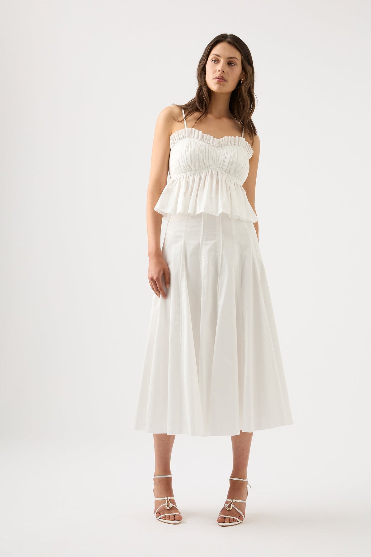 Women Odette Ruched Cami Top | Aje