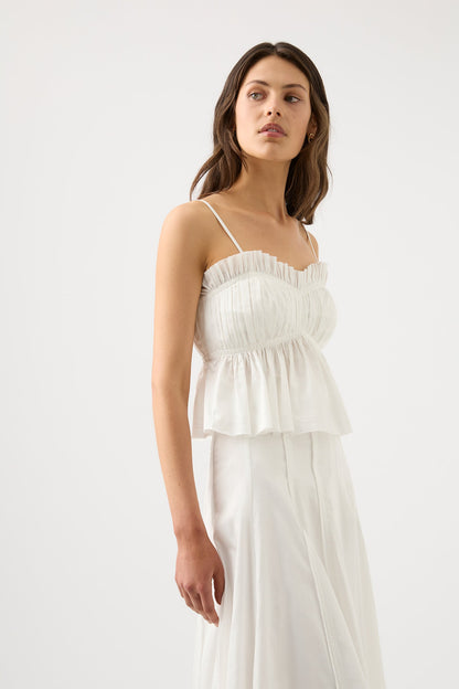 Women Odette Ruched Cami Top | Aje