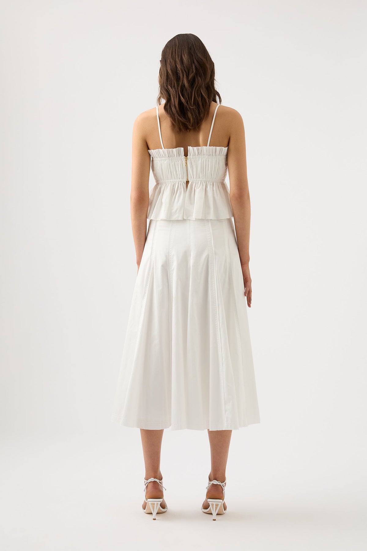 Women Odette Ruched Cami Top | Aje