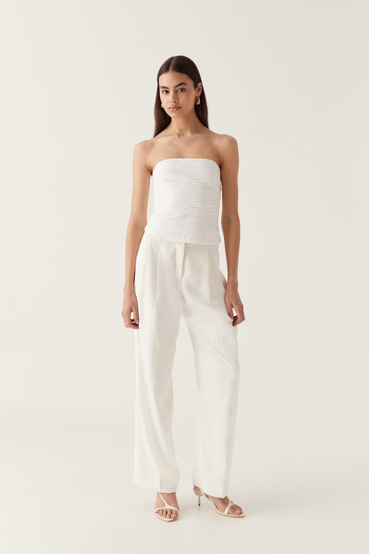 Women Sunbeam Ruched Bustier | Aje