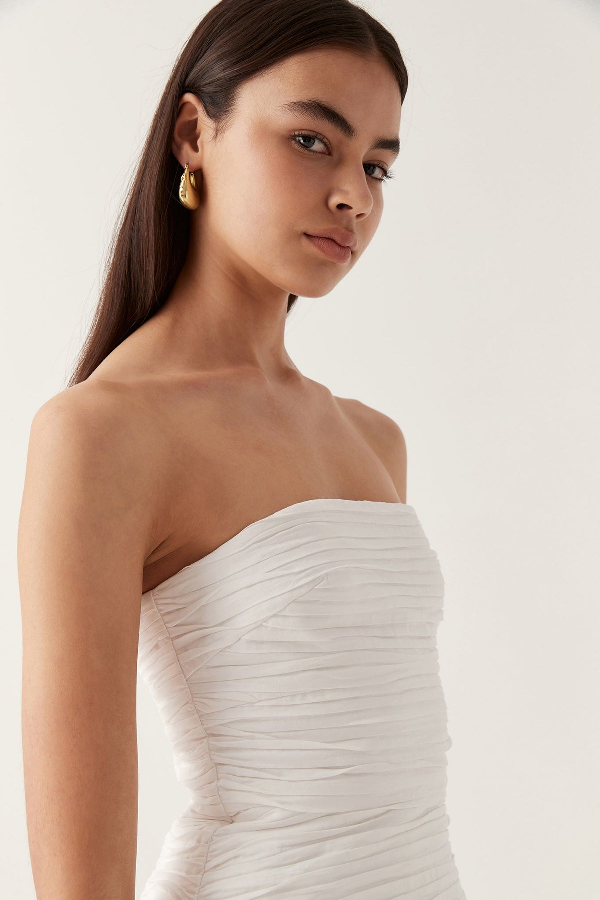 Women Sunbeam Ruched Bustier | Aje