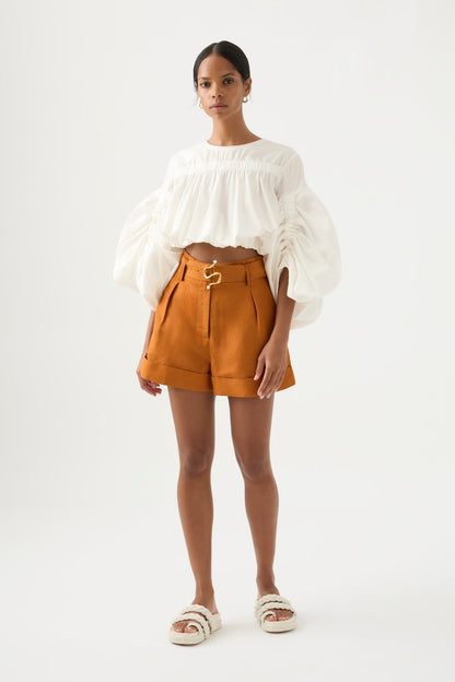 Women Utopia Ruched Top | Aje