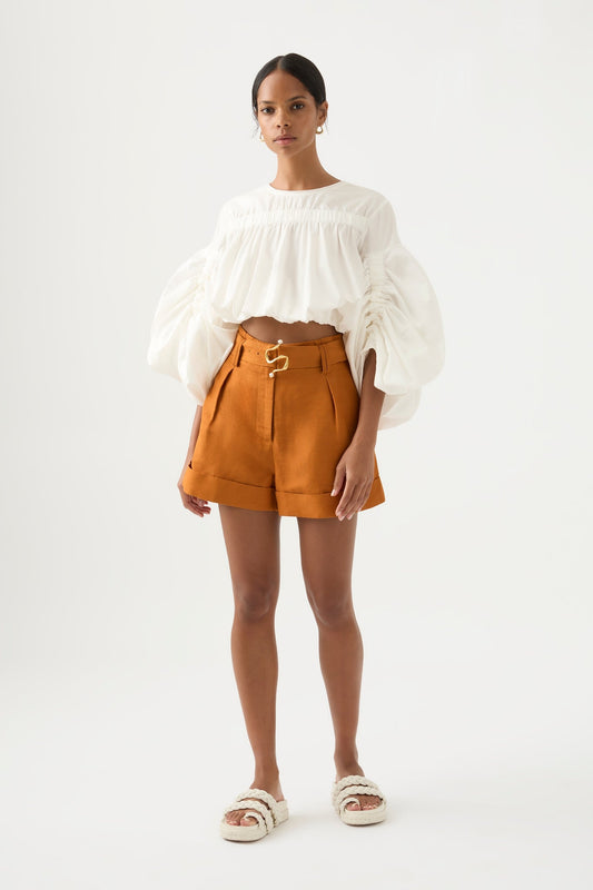 Women Utopia Ruched Top | Aje