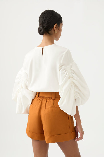 Women Utopia Ruched Top | Aje