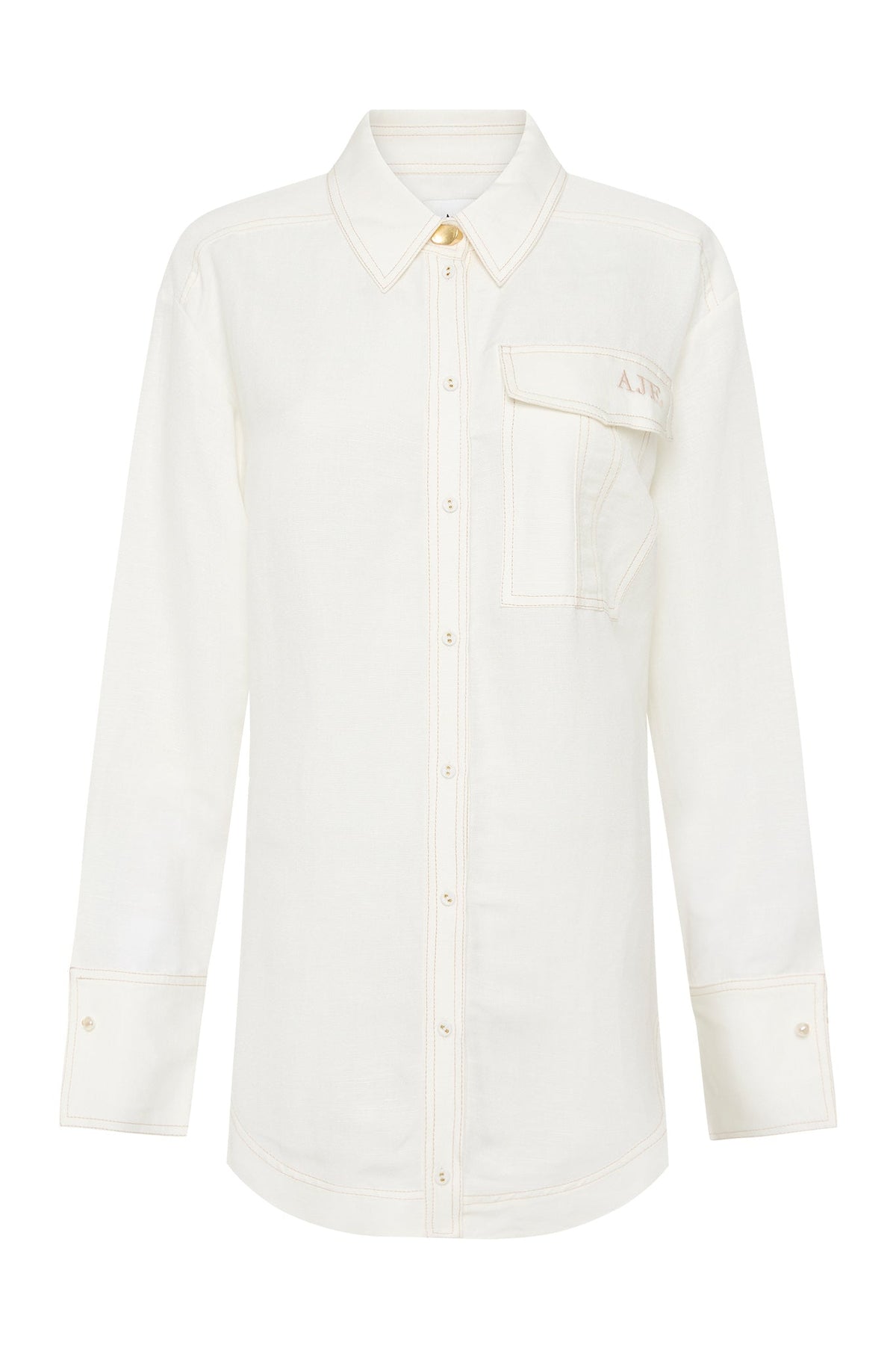 Women Satori Pearl Pin Shirt | Aje