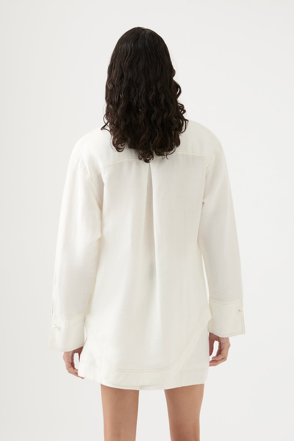Women Satori Pearl Pin Shirt | Aje