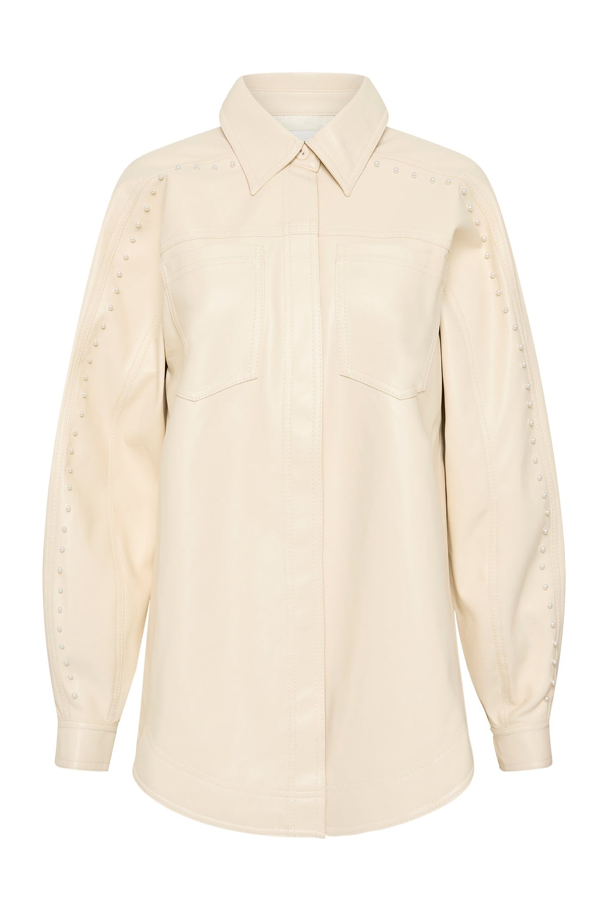 Women Lumen Pearl Shirt | Aje