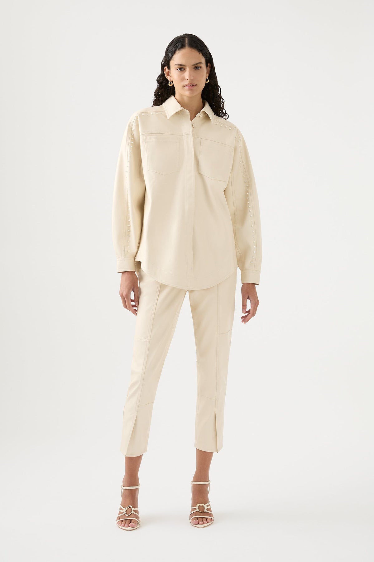 Women Lumen Pearl Shirt | Aje