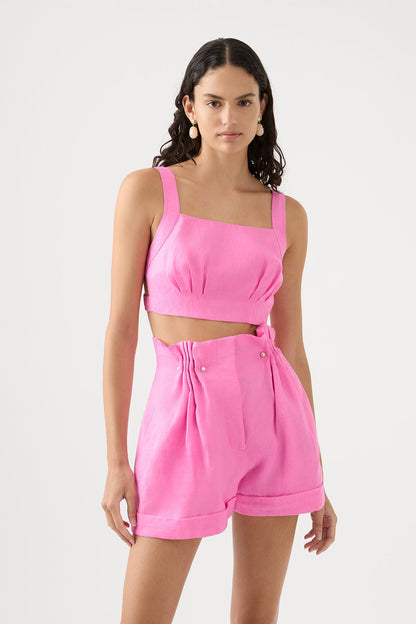 Women Eden Tie Back Top | Aje