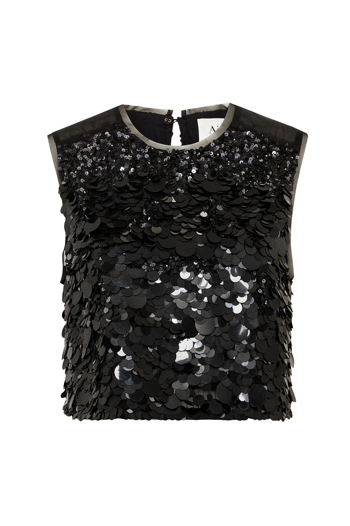 Women Celeste Sequin Shell Top | Aje