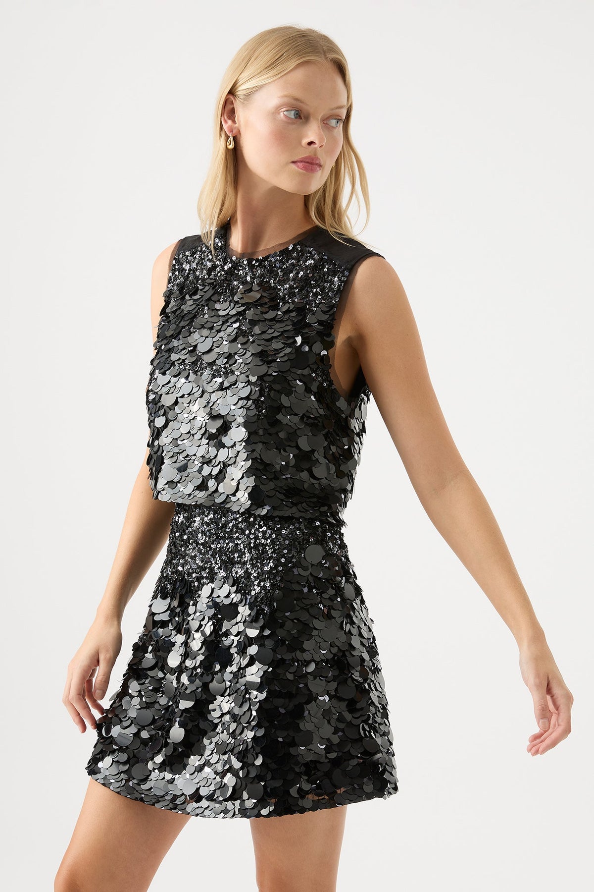 Women Celeste Sequin Shell Top | Aje