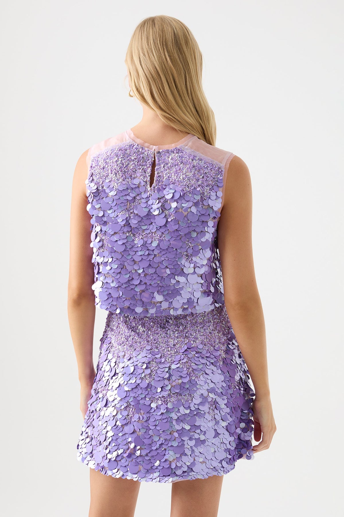 Women Celeste Sequin Shell Top | Aje