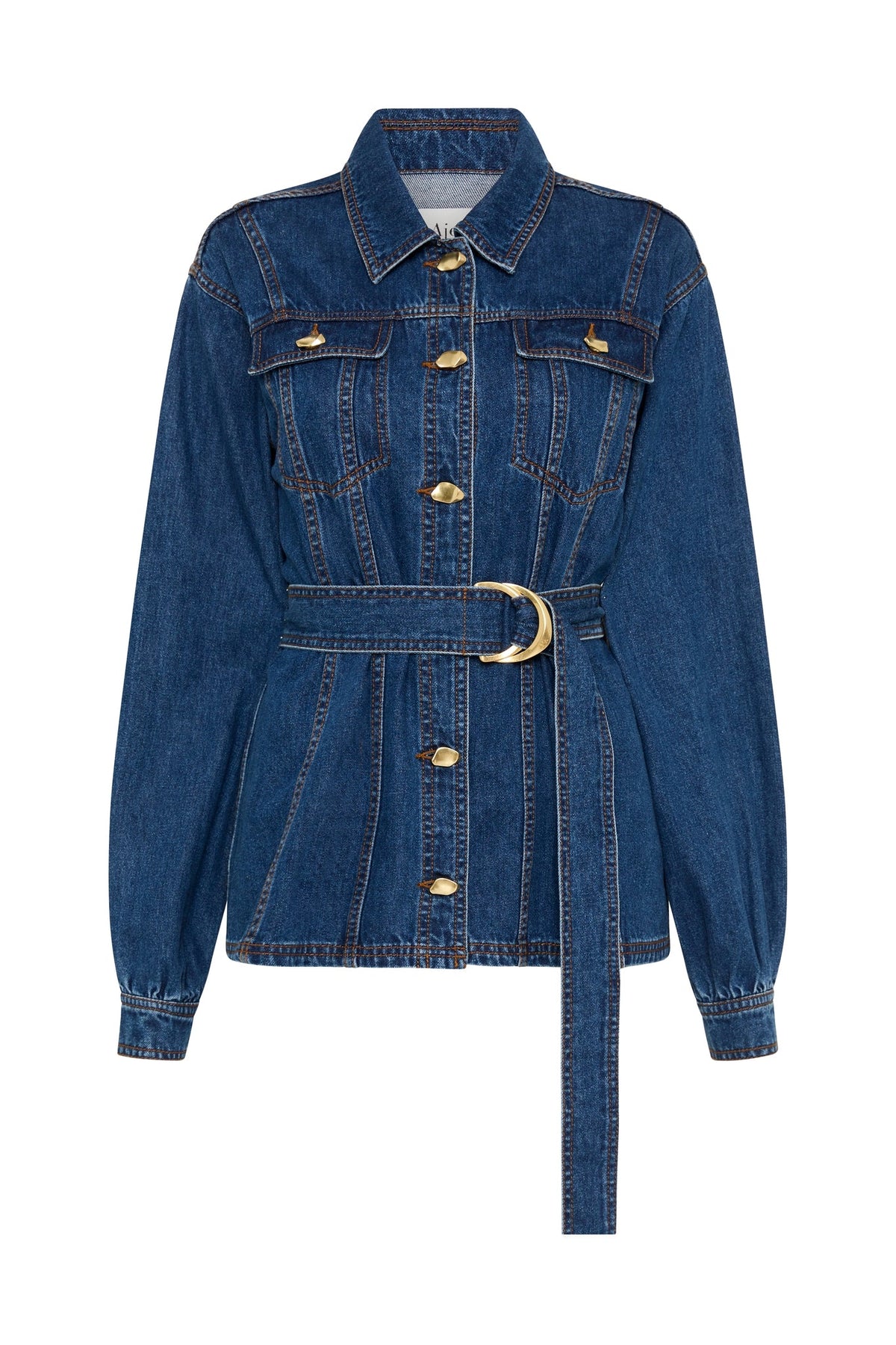 Women Colorado Belted Denim Shirt | Aje