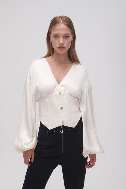 Women Spirit Corsetted Blouse | Aje