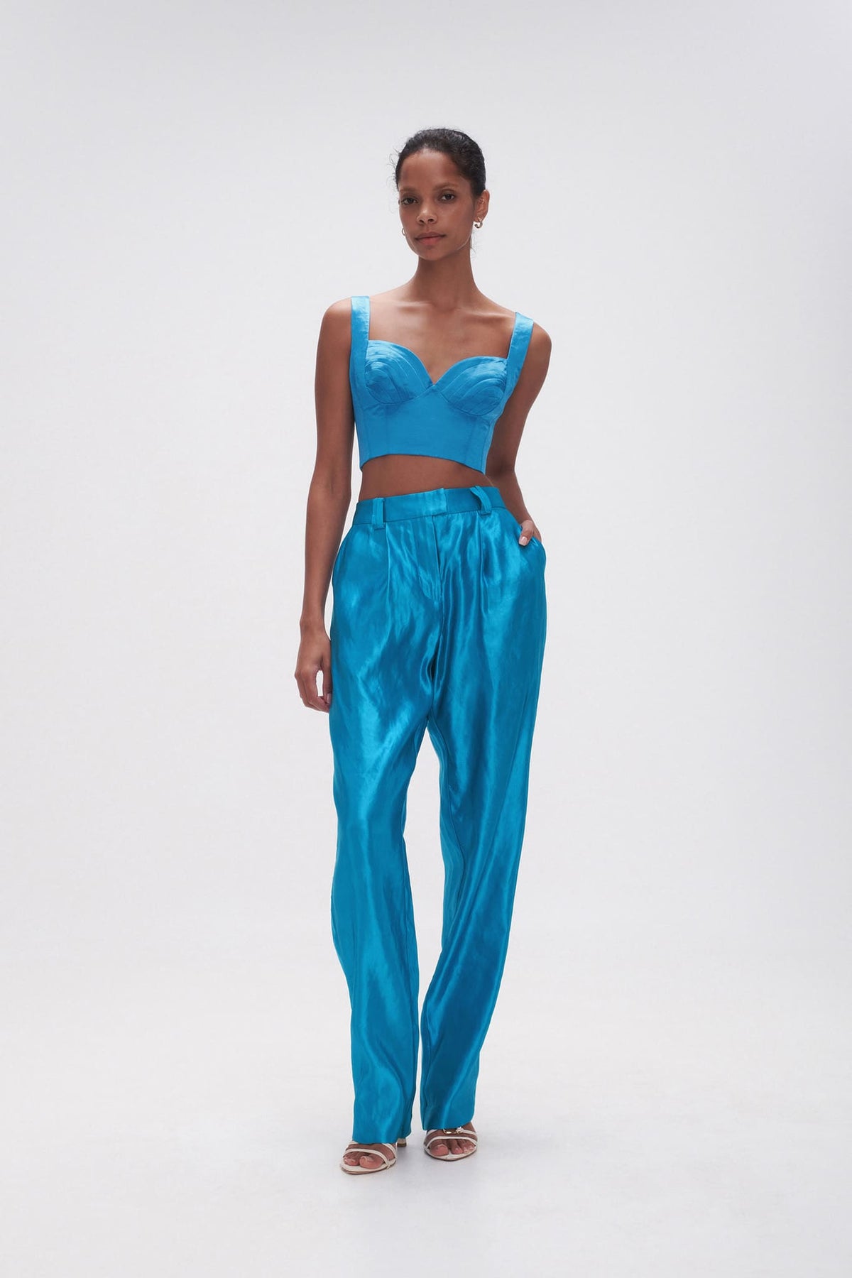 Women Elation Pleated Bralette | Aje