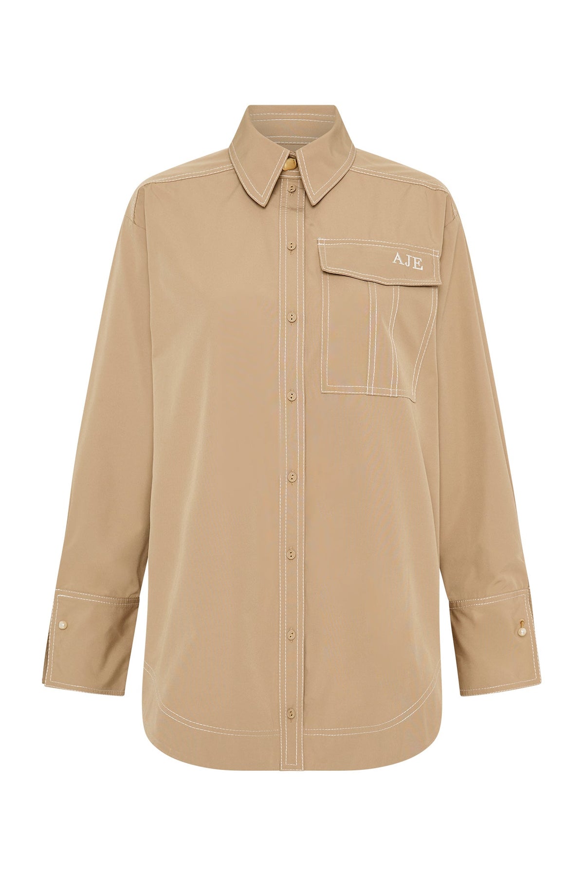 Women Satori Pearl Pin Shirt | Aje