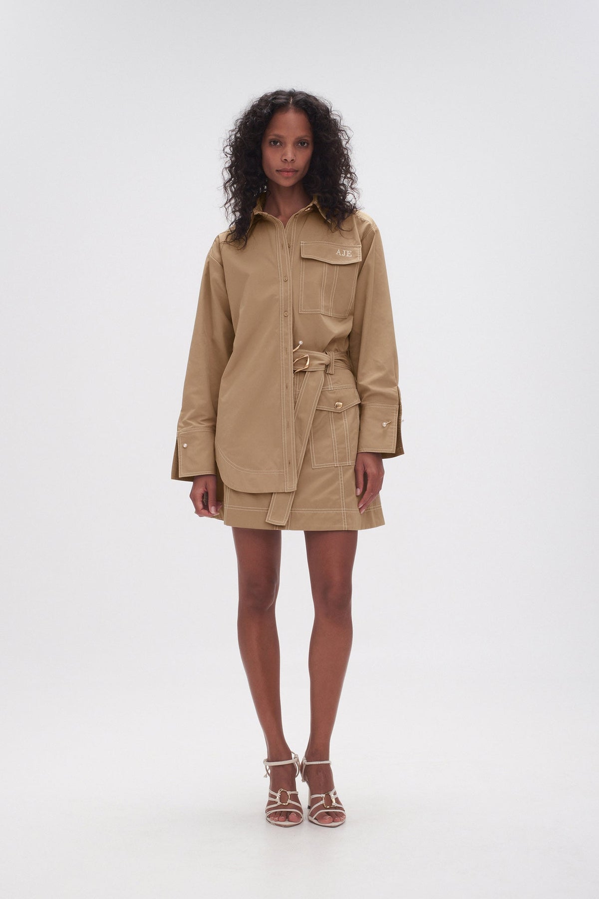 Women Satori Pearl Pin Shirt | Aje
