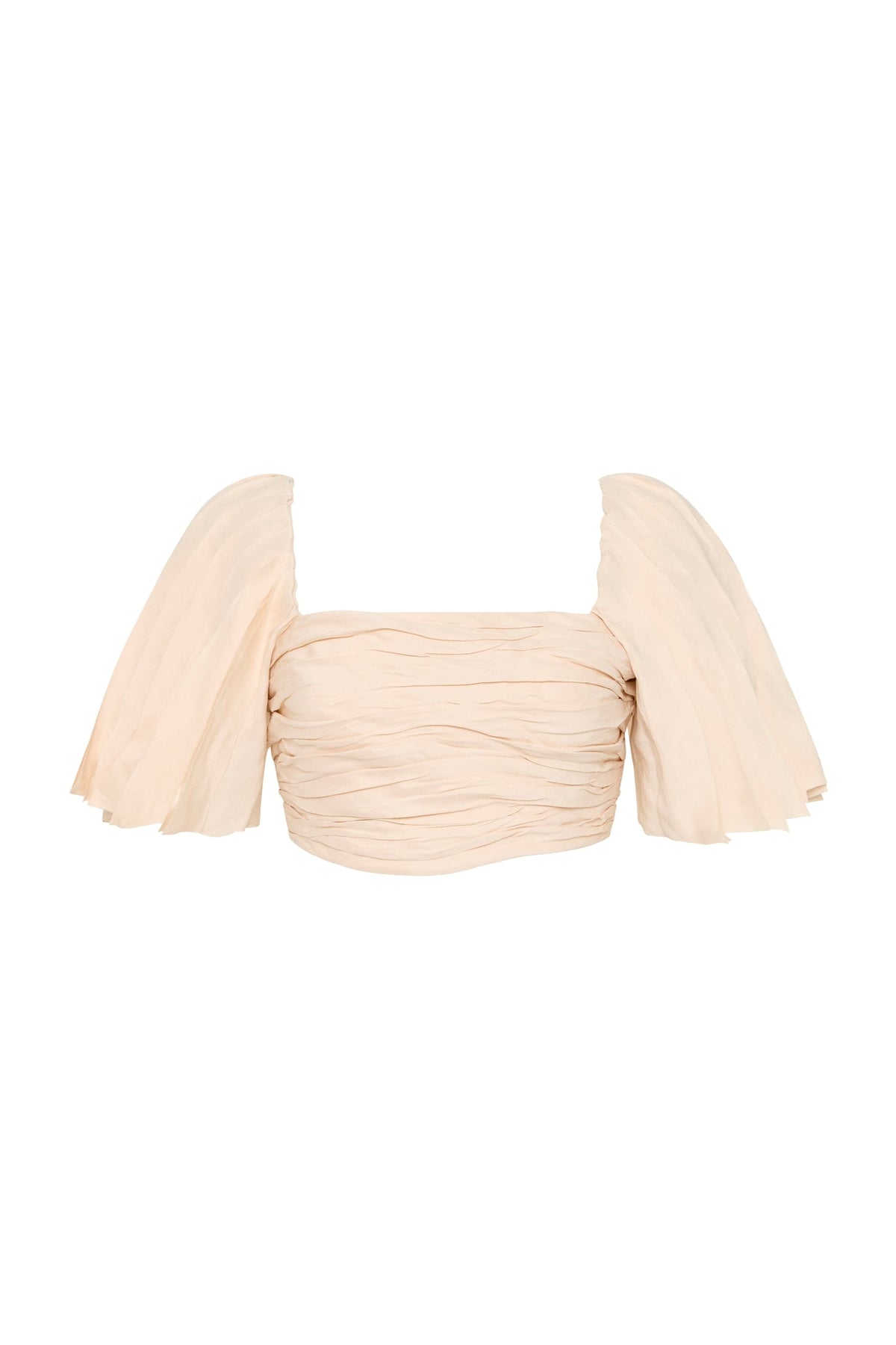 Women Cari Ruched Crop Top | Aje