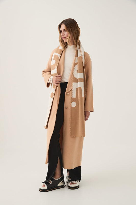 Women Sienna Logo Scarf | Aje