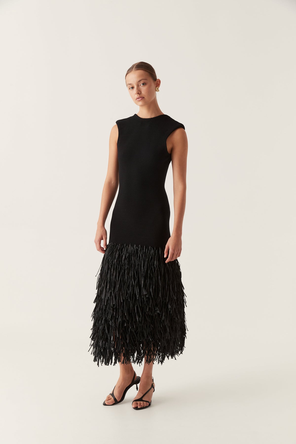 Women Rushes Knit Midi Dress | Aje